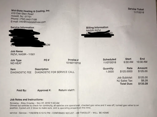 Appliance Store «Mid-State Heating & Cooling, Inc.», reviews and photos