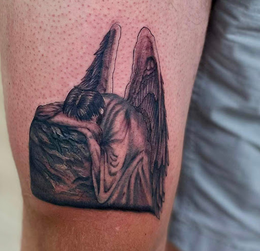 Explore compass rose tattoo ideas, creative tattoo ideas in Puyallup, available at JoelRiosTattoos LLC