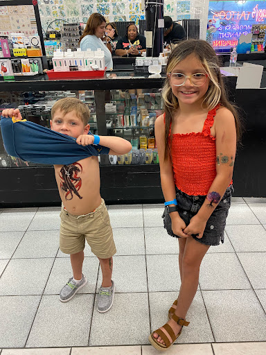 Explore map tattoo ideas, creative tattoo ideas in South Padre Island, available at Peggys Temporary & Permanent Tattoos