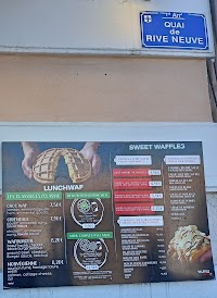 Waffle Factory à Marseille carte