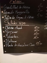Restaurant L'Escale à Lucciana menu
