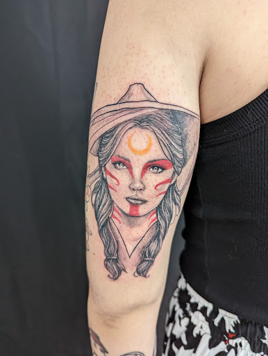 Explore face tattoo ideas, creative tattoo ideas in Leesburg, available at 1757 Ink