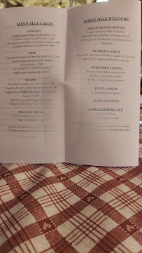La Rosa Rossa à Fenestrelle menu