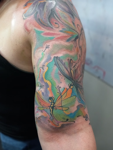 Explore me vs me tattoo ideas, creative tattoo ideas in Slippery Rock, available at Dinky Dachshund Tattoo Parlor