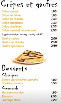 Restaurant Tropea à Maubeuge - menu / carte