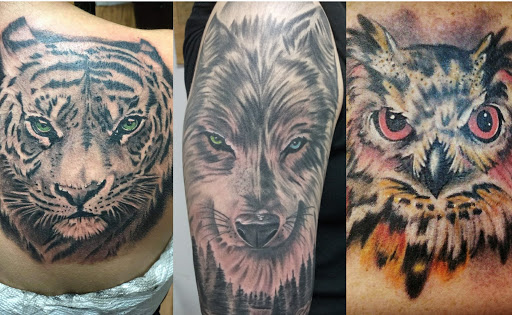 Explore dragonfly tattoo ideas for guys, creative tattoo ideas in Owosso, available at Expressions Body Art Studio