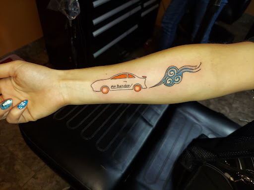 Explore c section scar tattoo ideas, creative tattoo ideas in Charleston, available at Poor Boys Tattoo, LLC