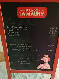 Restaurant Chiche à Sainte-Luce (le menu)