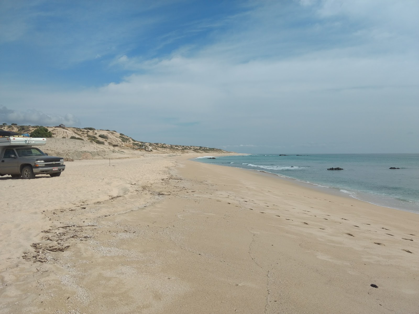 Playa Santa Agueda'in fotoğrafı çok temiz temizlik seviyesi ile
