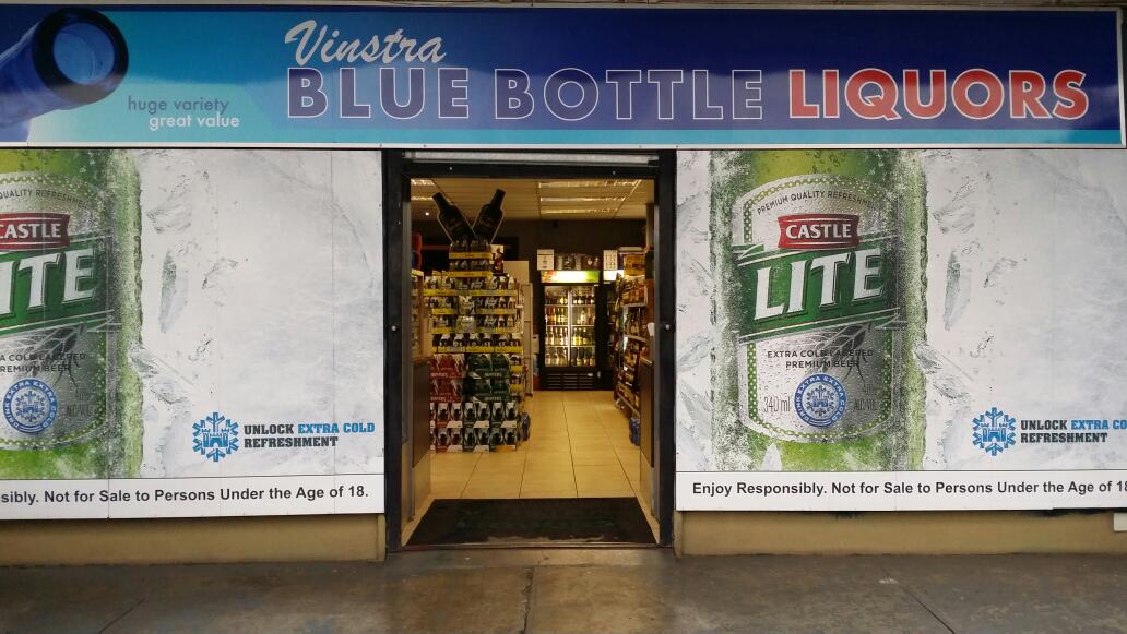 Vinstra Blue Bottle Liquors