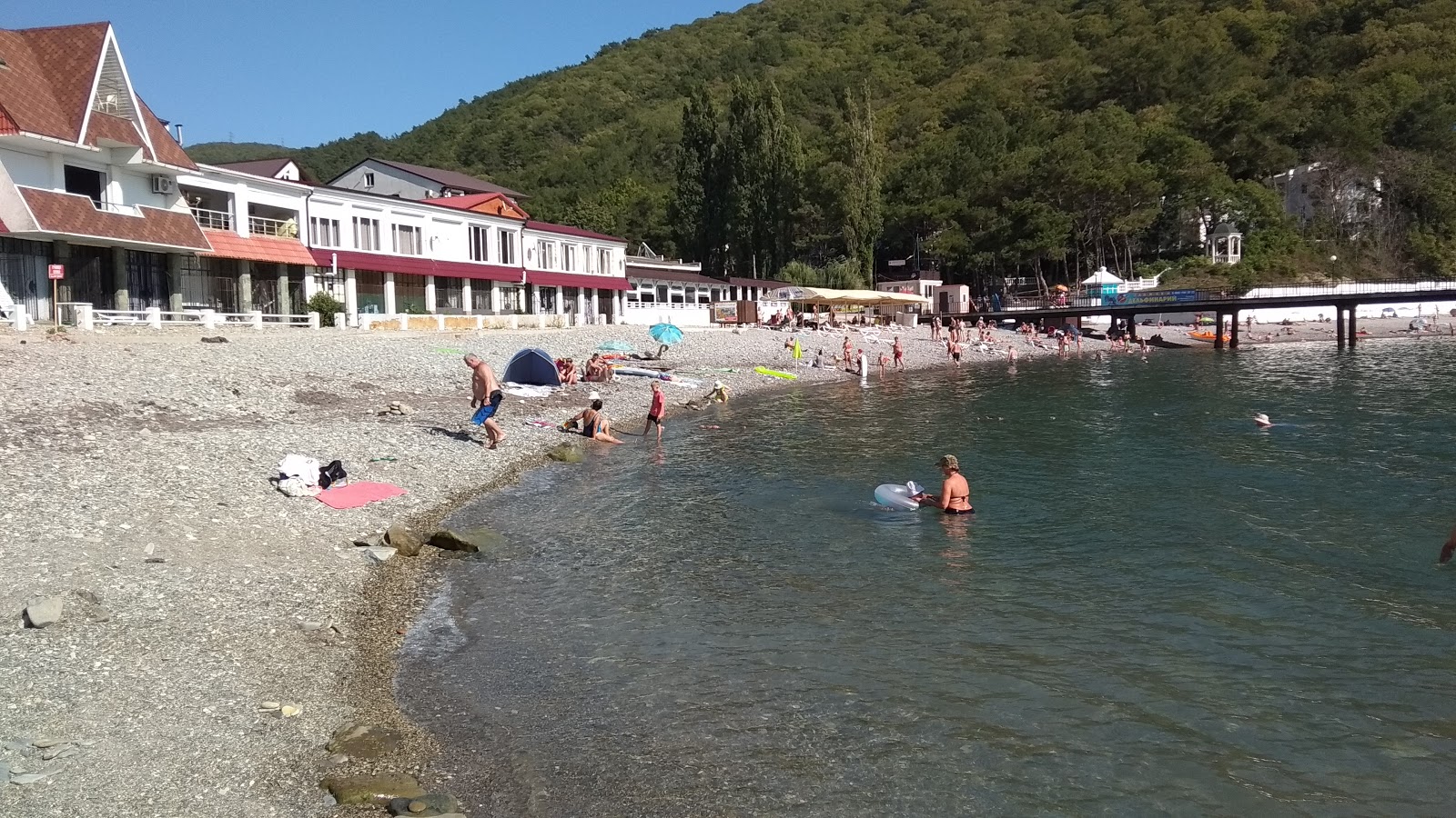 Zdjęcie Dzhanhot beach położony w naturalnym obszarze