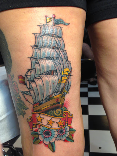 Explore to infinity and beyond tattoo ideas, creative tattoo ideas in Sedona, available at Ascension Tattoo