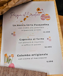 Circolino Città Alta à Bergamo menu