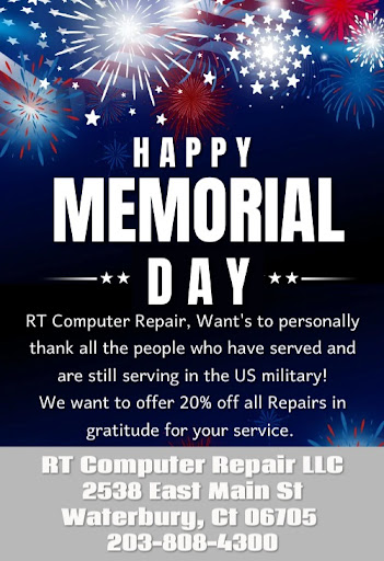 Computer Repair Service «RT Computer Repair», reviews and photos, 2538 E Main St, Waterbury, CT 06705, USA