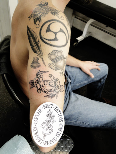 Explore tattoo ideas country, creative tattoo ideas in Newport, available at Tattoos by Captain Bret