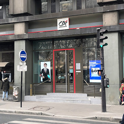 Crédit Agricole de Montparnasse Arrivée à Paris