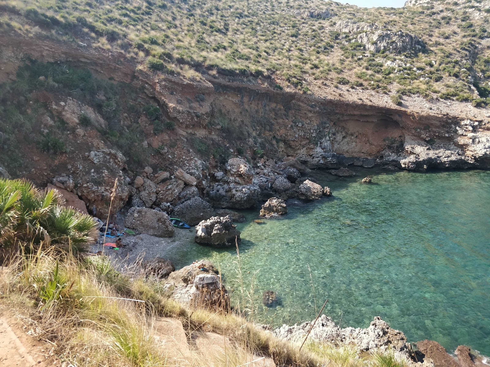 Cala Rossa的照片 位于自然区域