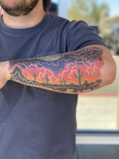 Explore aztec tattoo ideas for woman, creative tattoo ideas in Peoria, available at Top Rocker Tattoo