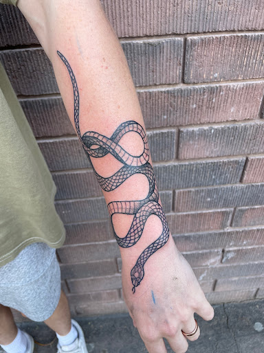 Explore twilight tattoo ideas, creative tattoo ideas in Peoria, available at Modern Ink Tattoo