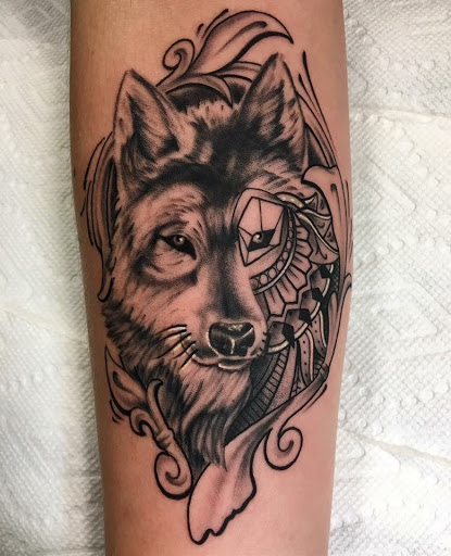 Explore military tattoo ideas for guys, creative tattoo ideas in Arlington, available at Urbans Tattoo & Piercing Studio South