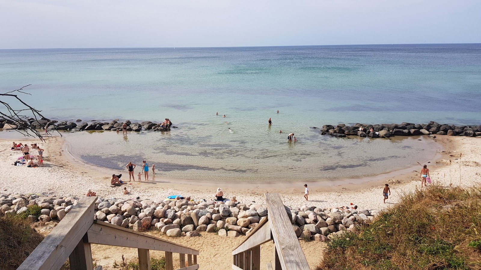 Zdjęcie Vejby Beach z proste i długie