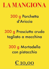 Da Ugo - trattoria - paninoteca - salumeria à Aprilia carte