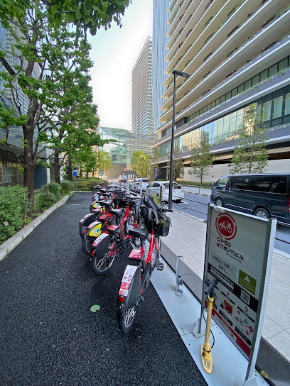港区自転車シェアリング サイクルポート C1-50.NTT虎ノ門ビル