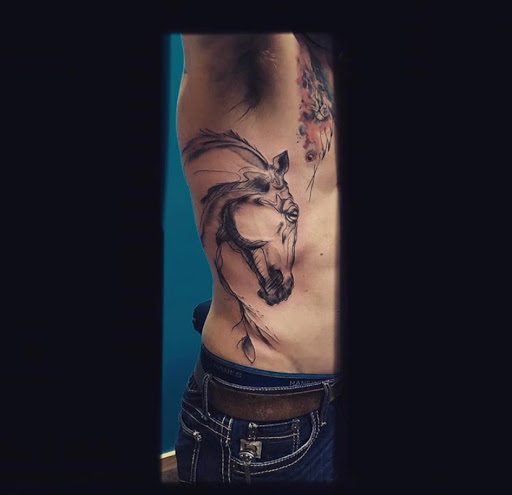 Explore cool full sleeve tattoo ideas, creative tattoo ideas in Twin Falls, available at Black Rose Tattoo