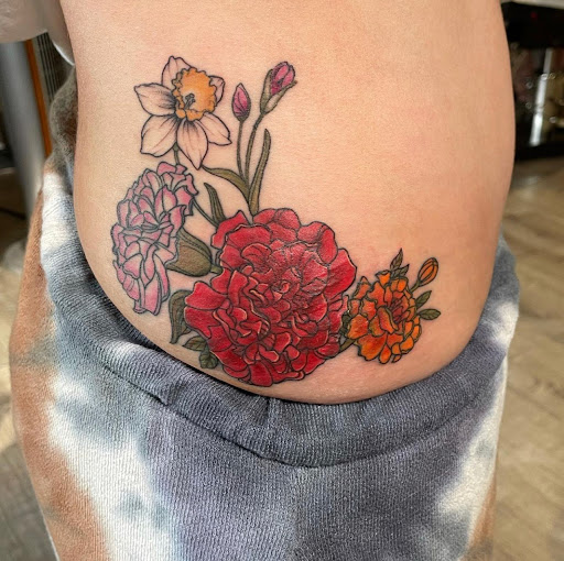 Explore tattoo ideas hunting, creative tattoo ideas in Staten Island, available at Inkstained Tattoo Studio
