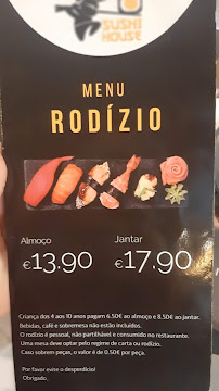 Restaurante Japonês - SUSHI HOUSE RESTAURANTE em Viseu menu n° 3