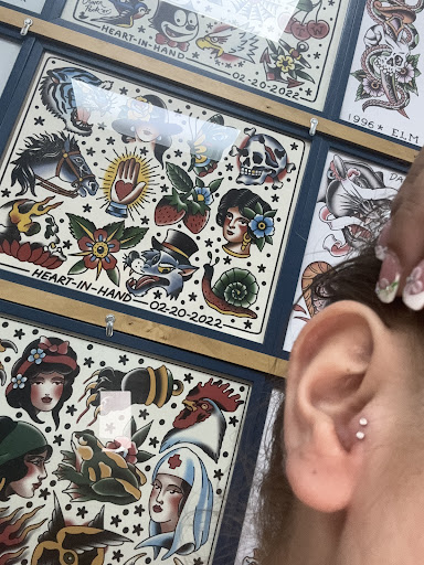 Explore crown tattoo cover up ideas, creative tattoo ideas in Dallas, available at Heart In Hand Lower Greenville