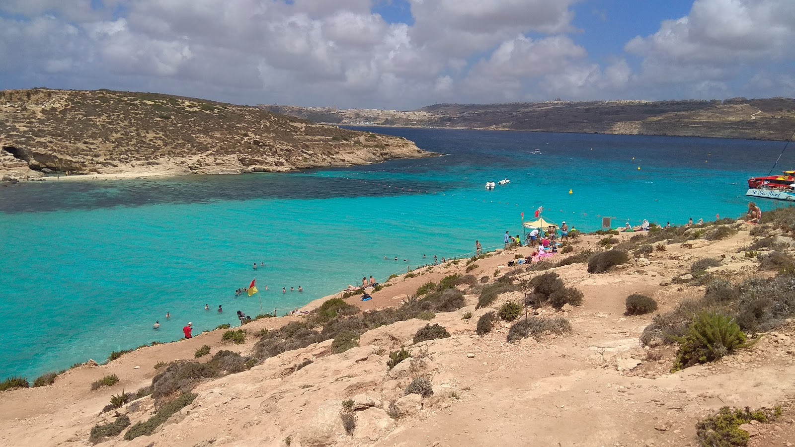 Photo of Blue Lagoon beach with small multi bays