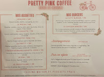 Menu du Pretty pink coffee à Boulogne-sur-Mer