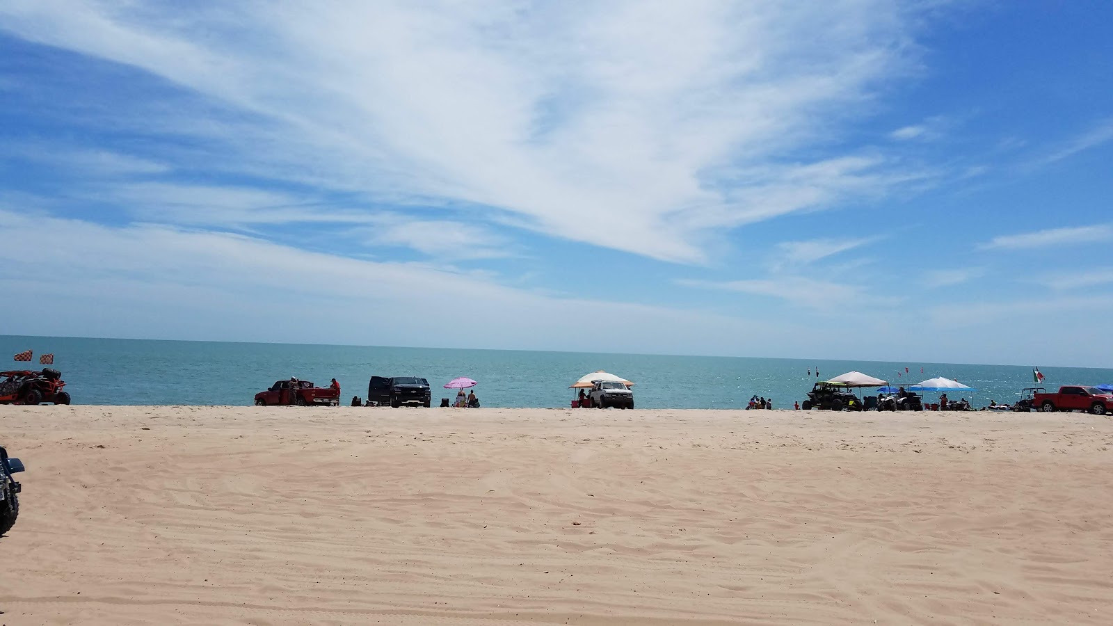 Foto di Playa El Machorro con una superficie del sabbia luminosa