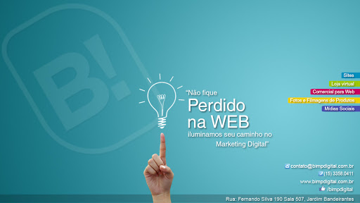 Logo da empresa - Bimp Publicidade
