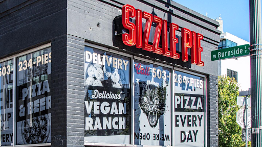 Pizzas veganas en Portland