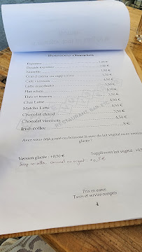 Bistro La Menuiserie à Dijon (la carte)