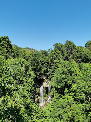 Cascade de la Roucolle à Thiézac