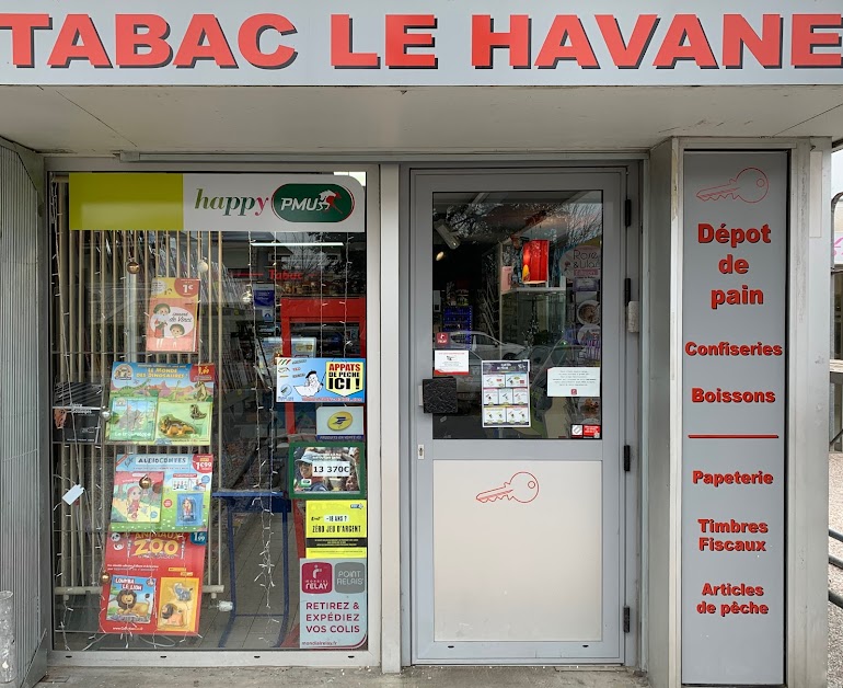 Le Havane TABAC PRESSE FDJ PMU AMIGO MONDIAL RELAY CLEFS MINUTE ARTICLES DE PECHE à Graulhet