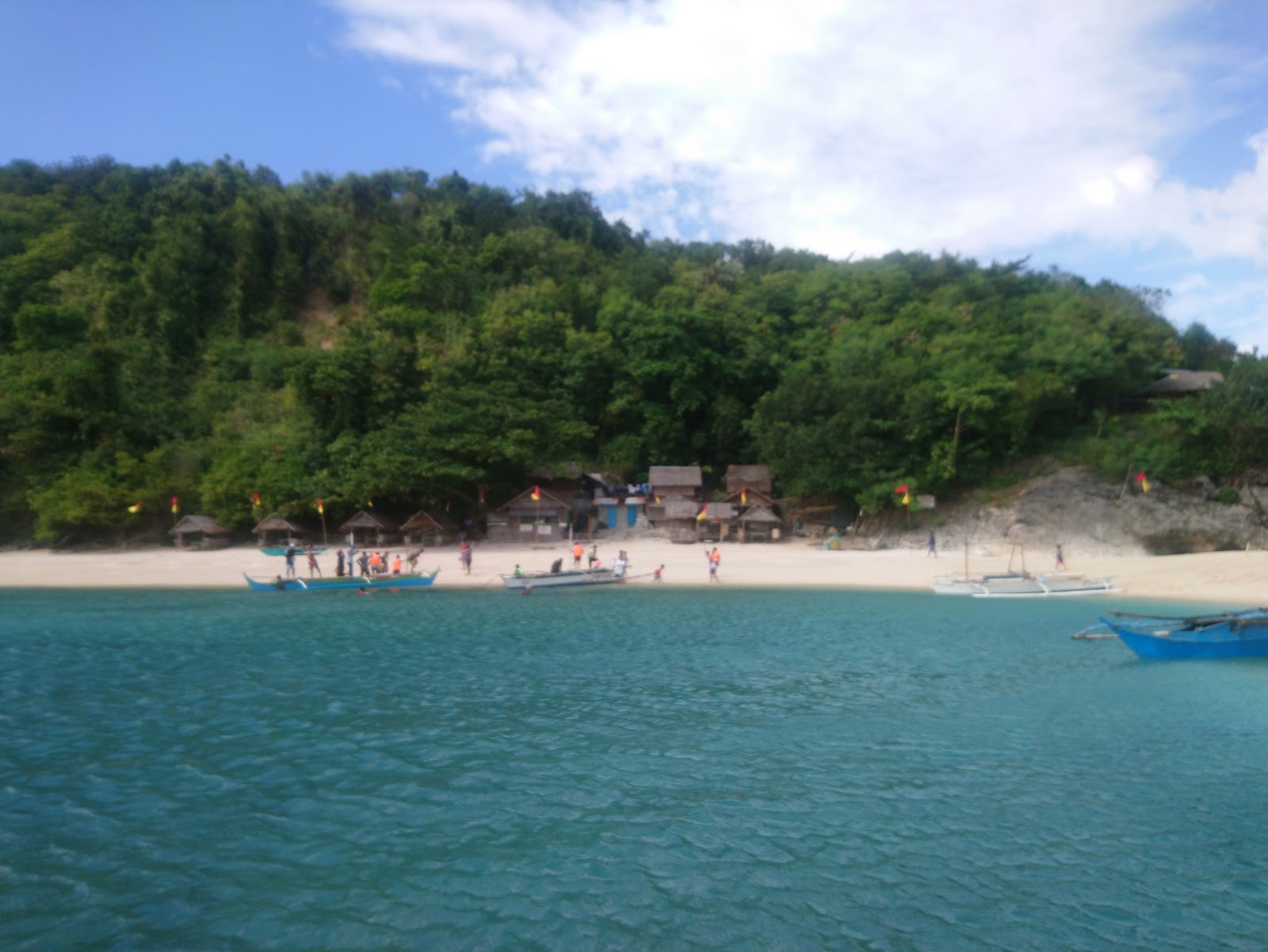 Foto van Anjuan Beach (Miracle Beach) gelegen in een natuurlijk gebied