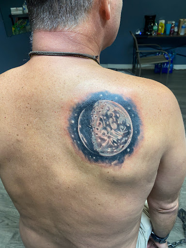 Explore animal skull tattoo ideas, creative tattoo ideas in Tampa, available at Creative Stain LLC