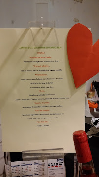 Restaurante Garfo Real em Avioso menu n° 1