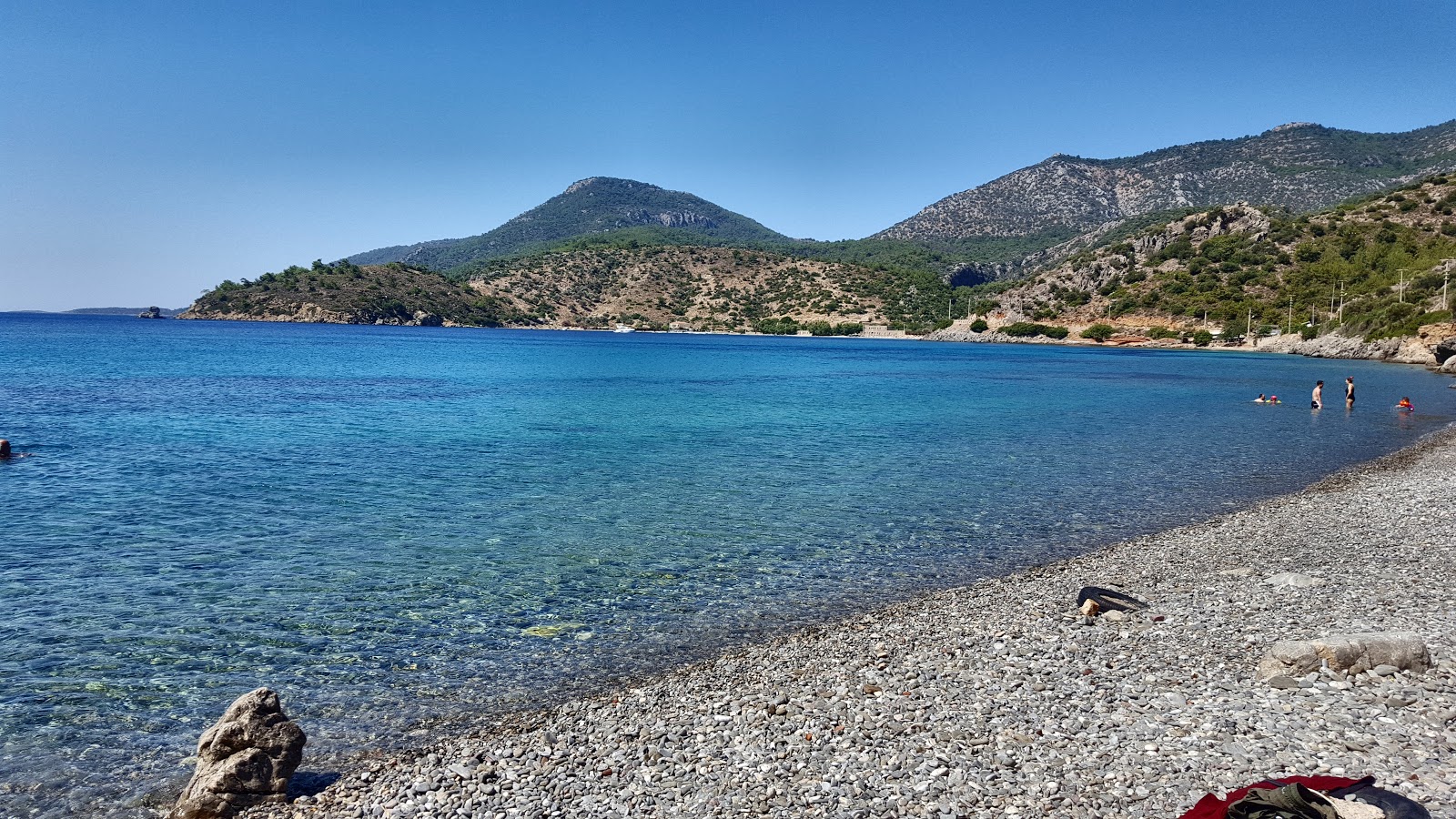 Mandalya beach'in fotoğrafı geniş bir kıyı şeridi ile birlikte