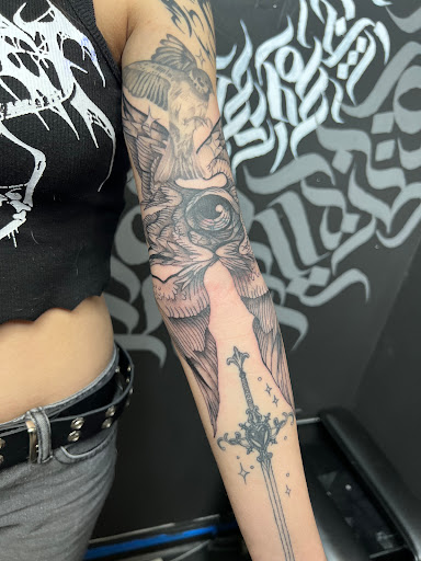 Explore tattoo doodle ideas, creative tattoo ideas in San Antonio, available at Wicked Ways Tattoos - Stone Oak