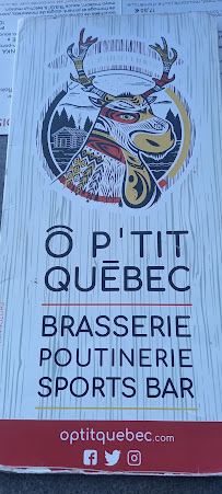 P'tit Québec Café - Officiel à Bordeaux menu