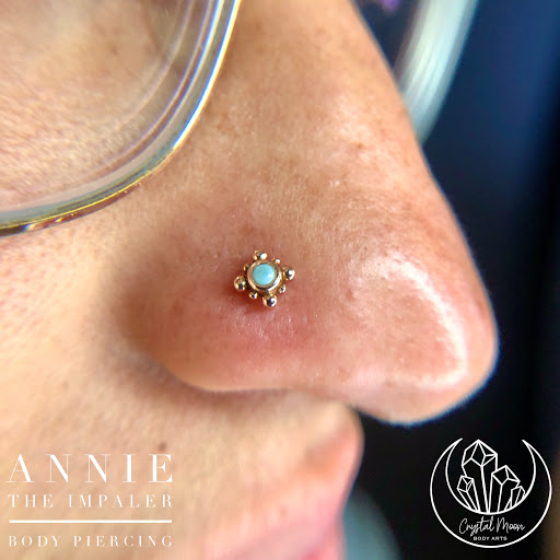 Explore boo tattoo ideas, creative tattoo ideas in Bloomington, available at Crystal Moon Body Arts