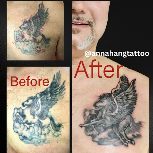 Explore tattoo ideas for free spirit, creative tattoo ideas in Garden Grove, available at Anna Hang Tattoo