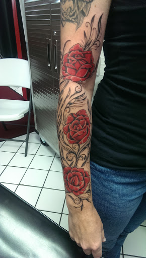 Explore cute tri moon tattoo ideas, creative tattoo ideas in Panama City Beach, available at Oxygen Tattoo and Body Piercing Studio