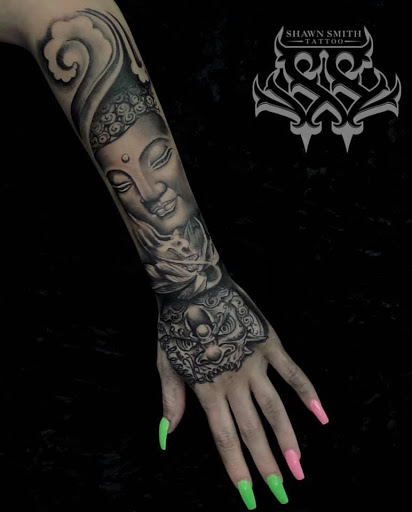 Explore hana tattoo ideas, creative tattoo ideas in Florissant, available at St. Louis Ink