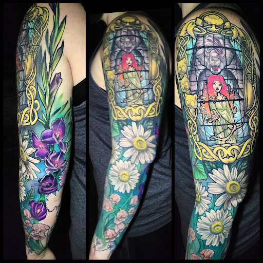 Explore ireland tattoo ideas, creative tattoo ideas in Buford, available at Inked Arts Tattoo Studio